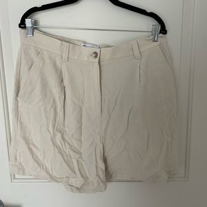 NWOT ASOS beige trousers shorts